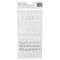 Hooray Thickers Stickers 163/Pkg-Surprise Alpha/Holographic Foam